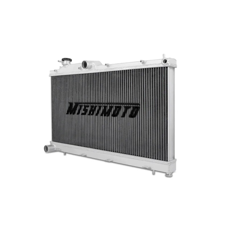Mishimoto 08+ Subaru WRX/STi X-LINE (Thicker Core) Aluminum Radiator - Side View