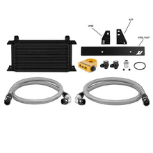 Load image into Gallery viewer, Mishimoto 09-12 Nissan 370Z / 08-12 Infiniti G37 (Coupe Only) Thermostatic Oil Cooler Kit -  Black - Side View