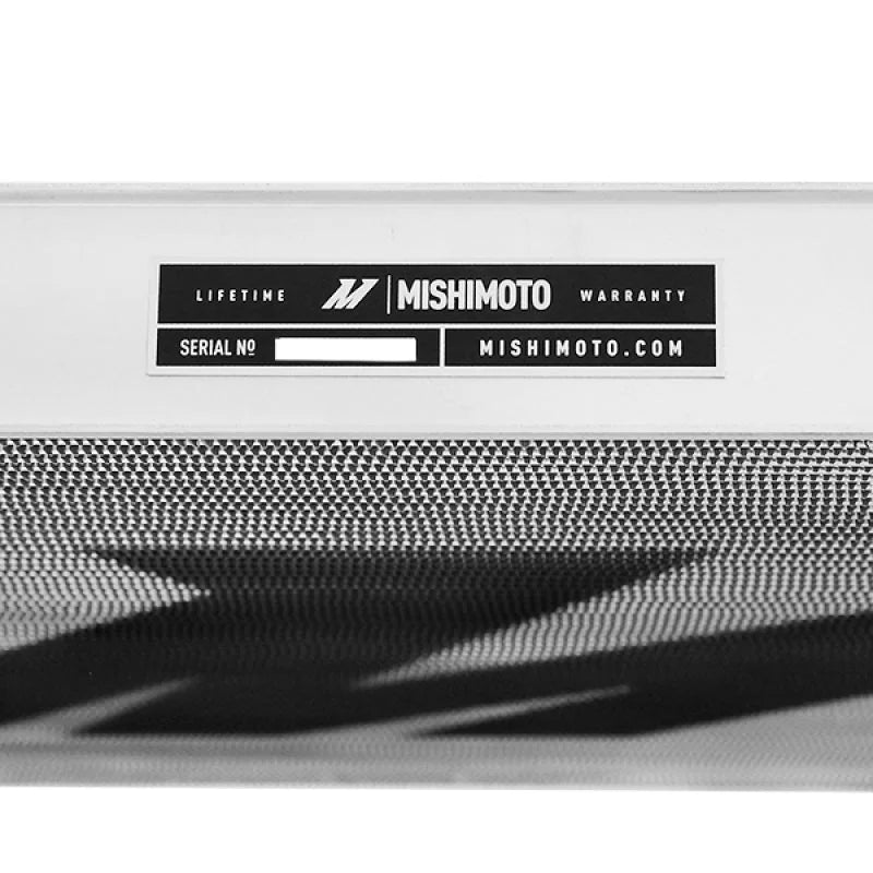 Mishimoto 09-16 Dodge Challenger/Charger 5.7L V8 Performance Aluminum Radiator - Side View