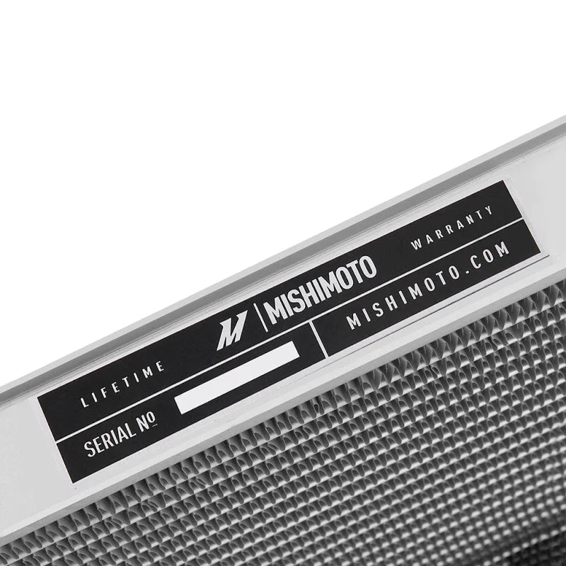 Mishimoto 09-20 Nissan 370Z Aluminum Radiator (AC Removal) - Side View