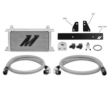 Load image into Gallery viewer, Mishimoto 09+ Nissan 370Z / 08+ Infiniti G37 (Coupe Only) Oil Cooler Kit - Installation View