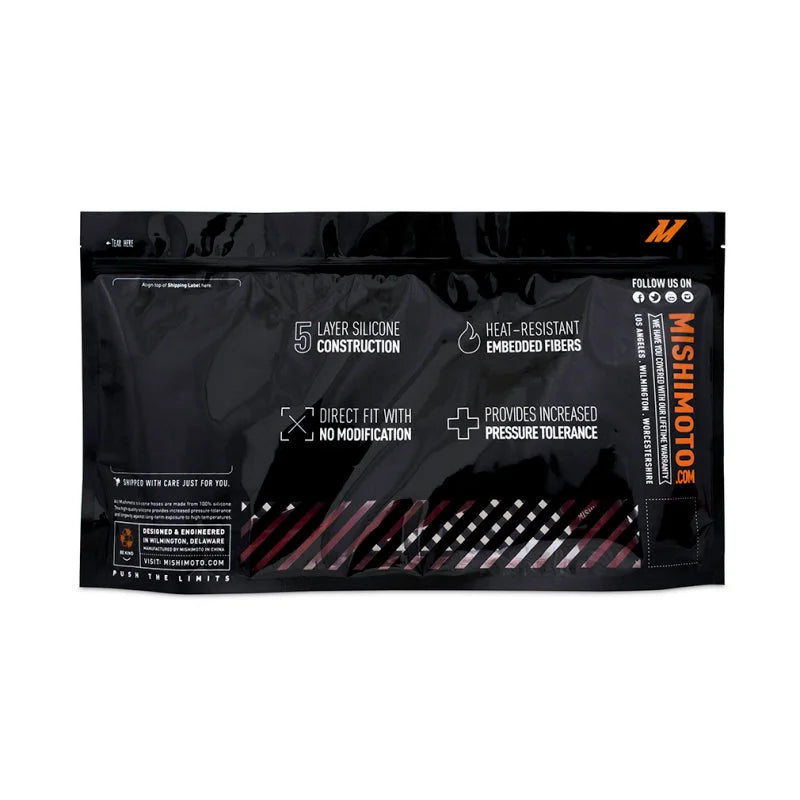 Mishimoto 09+ Pontiac G8 Silicone Coolant Hose Kit - Black - Side View