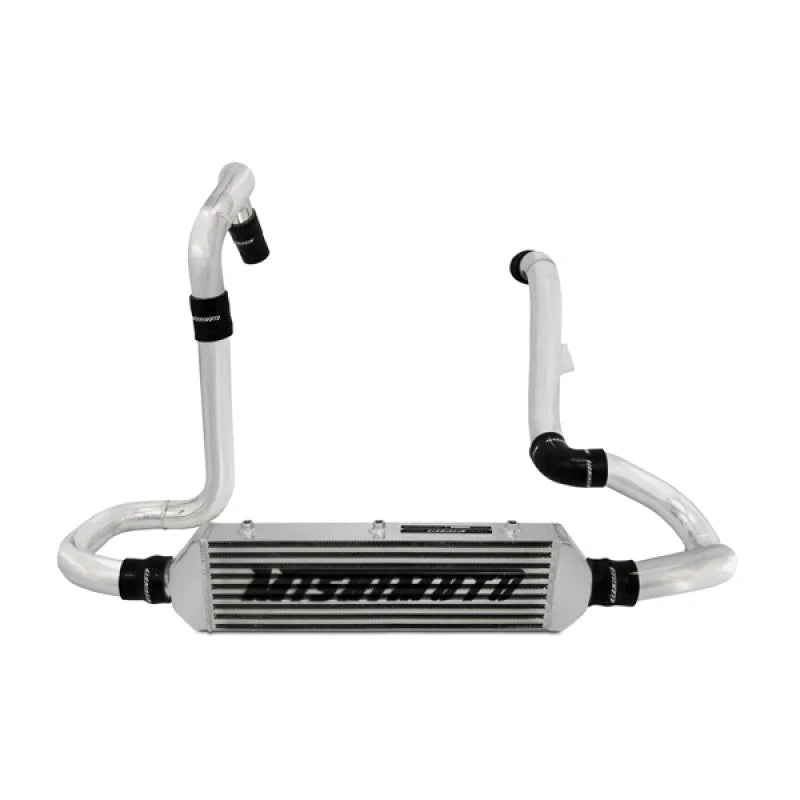 Mishimoto 10-11 Hyundai Genesis Coupe Silver Aluminum Intercooler Kit - Side View