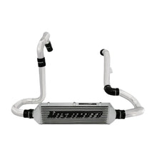 Load image into Gallery viewer, Mishimoto 10-11 Hyundai Genesis Coupe Silver Aluminum Intercooler Kit - Side View