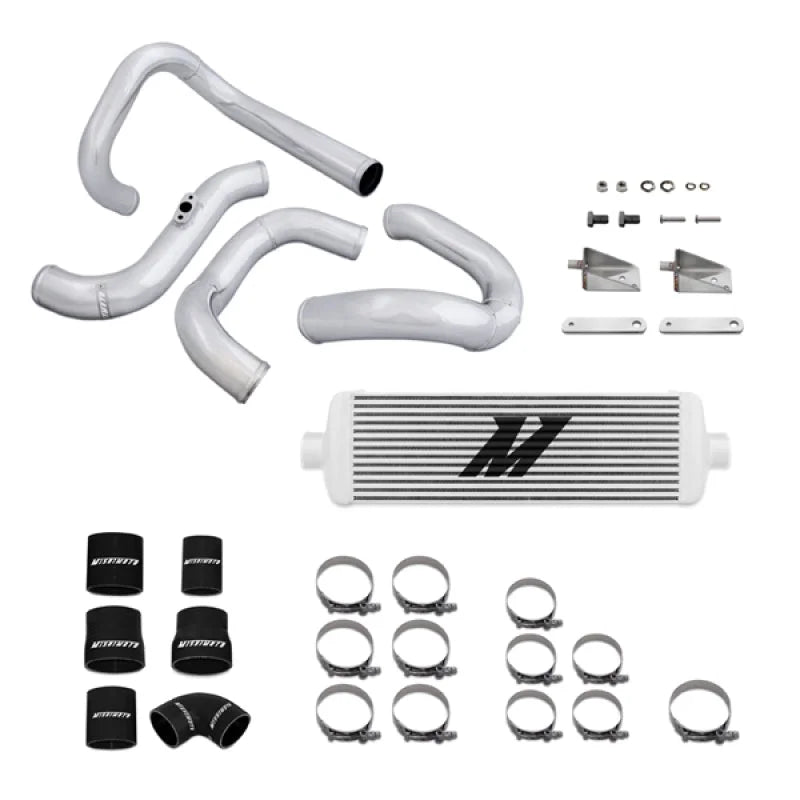 Mishimoto 10-12 Hyundai Genesis 2.0T Silver Race Intercooler & Piping Kit - Main Product View