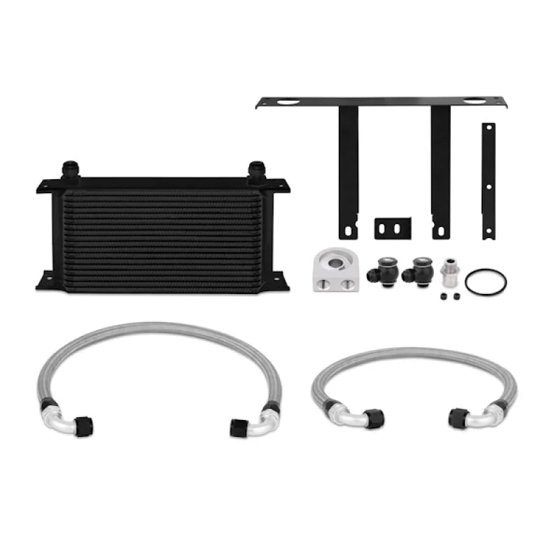 Mishimoto 10-12 Hyundai Genesis Coupe 2.0T Oil Cooler Kit - Black - Main Product View