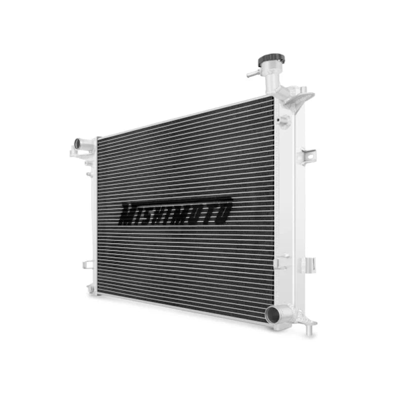 Mishimoto 10-12 Hyundai Genesis Coupe 3.8L V6 Performance Aluminum Radiator - Side View