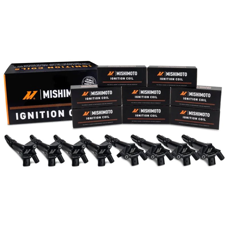 Mishimoto 10-14 Ford F-150 Raptor 6.2L Ignition Coil - Full Set - Main Product View