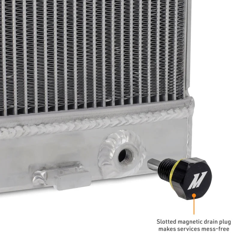 Mishimoto 10-14 Toyota 4Runner 4.0L Performance Aluminum Radiator - Back View