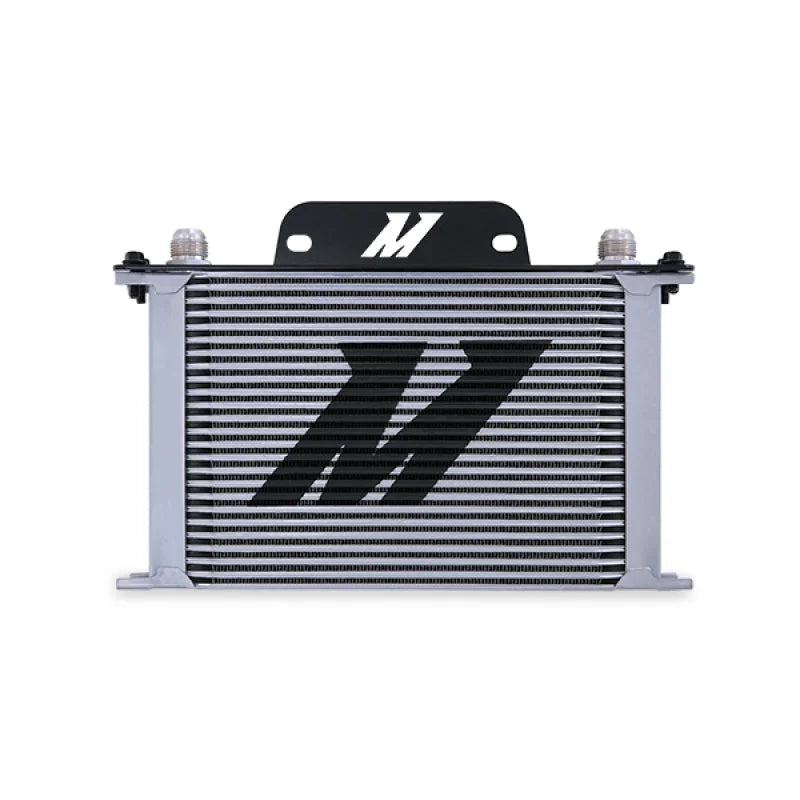 Mishimoto 10-15 Chevrolet Camaro SS Thermostatic Oil Cooler Kit - Silver - Side View