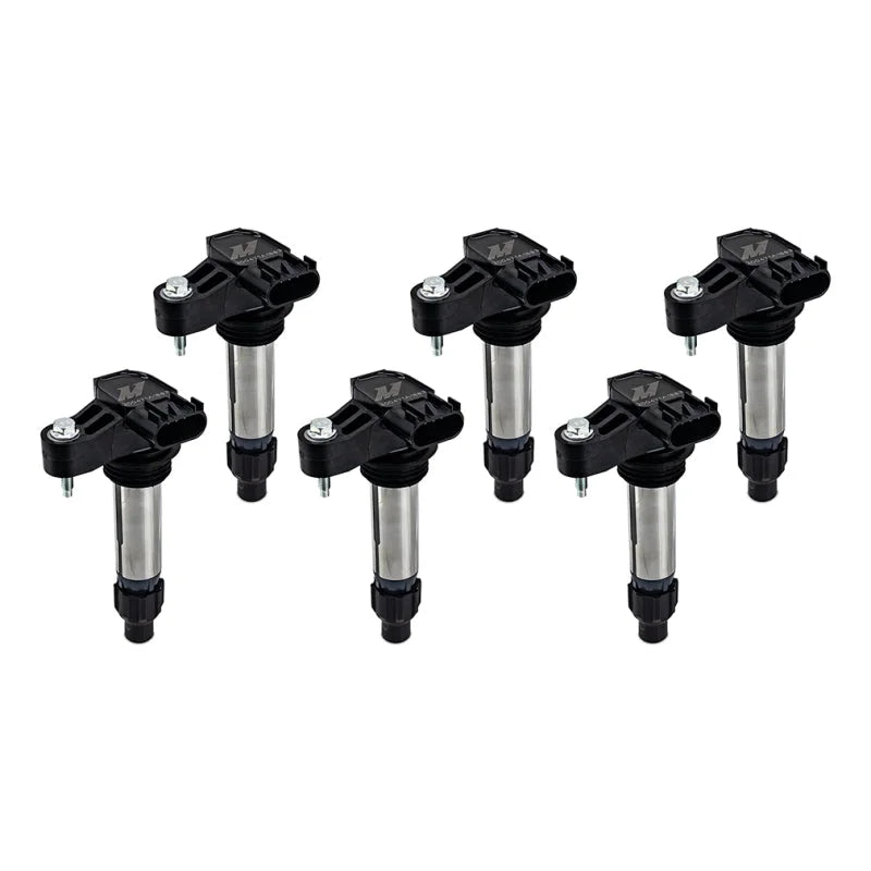 Mishimoto 10-16 Chevrolet Camaro 3.6L Ignition Coil - 6-Pack - Side View