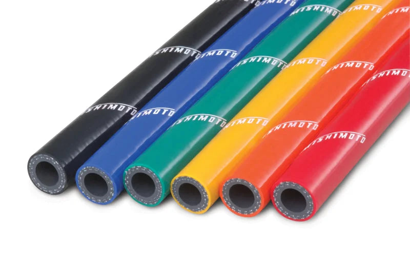 Mishimoto 10mm x 100cm Black Silicone Hose - Side View