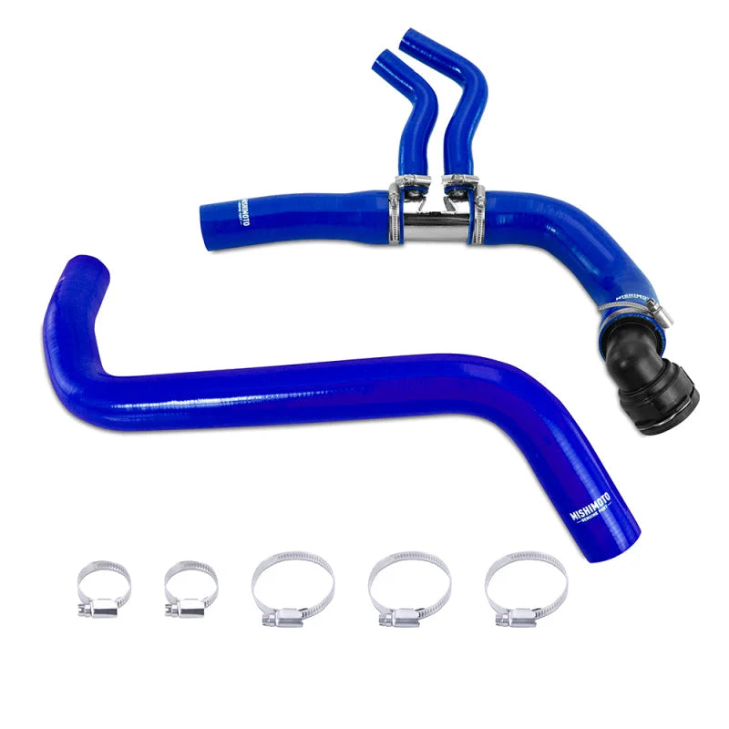 Mishimoto 11-14 Ford F-150 3.5L EcoBoost / 2.7L V6 Silicone Coolant Hose Kit - Blue - Main Product View