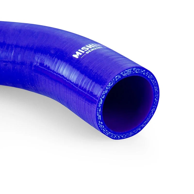 Mishimoto 11-14 Ford F-150 3.5L EcoBoost / 2.7L V6 Silicone Coolant Hose Kit - Blue - Back View