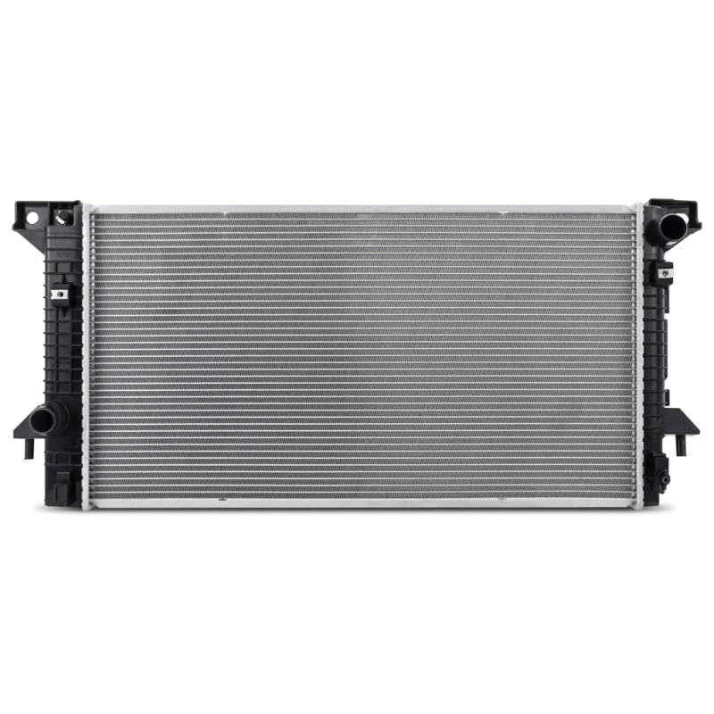 Mishimoto 11-14 Ford F-150 3.5L EcoBoost Replacement Radiator - Side View
