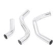 Load image into Gallery viewer, Mishimoto 11-14 Ford F-150 3.5L Ecoboost Hot-Side Intercooler Pipe Kit - Polished - Side View