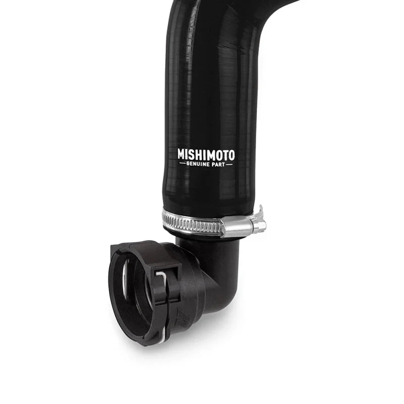 Mishimoto 11-14 Ford F-150 5.0L V8 Radiator Hose Kit - Black - Installation View