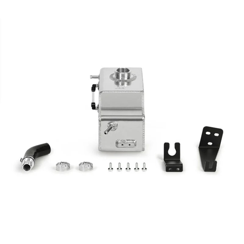 Mishimoto 11-14 Ford F-150 Aluminum Expansion Tank - Natural - Side View