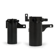 Load image into Gallery viewer, Mishimoto 11-14 Ford F-150 EcoBoost 3.5L Baffled Oil Catch Can Kit - Black - Installation View