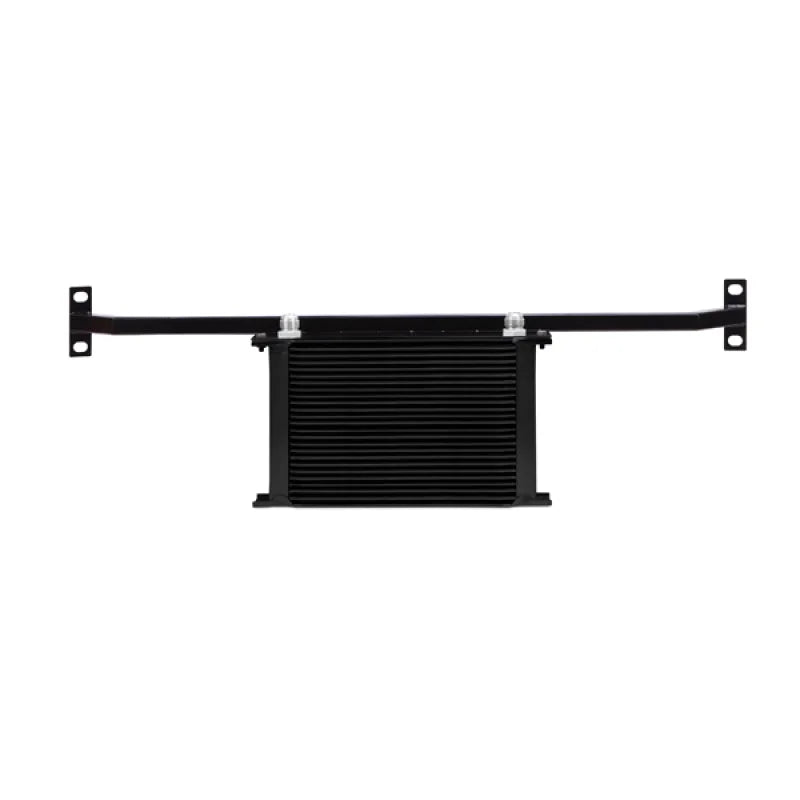 Mishimoto 11-14 Ford Mustang GT 5.0L Oil Cooler Kit - Black - Installation View