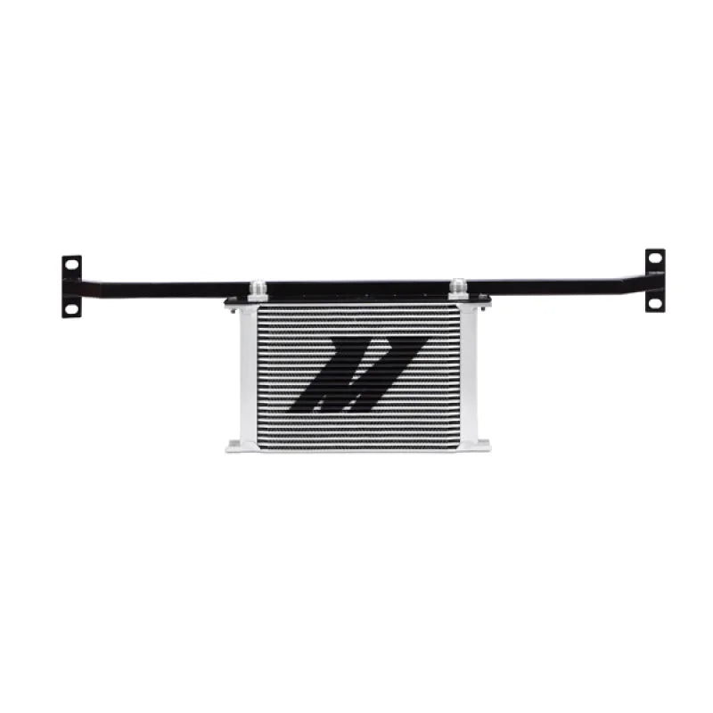 Mishimoto 11-14 Ford Mustang GT 5.0L Oil Cooler Kit - Silver - Installation View