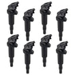Load image into Gallery viewer, Mishimoto 11-15 BMW 550i 4.4L Ignition Coil - 8-Pack - Back View