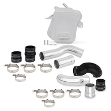 Load image into Gallery viewer, Mishimoto 11-16 Ford 6.7L Powerstroke Air-To-Water Intercooler Kit - Wrinkle Silverw/ Polished Pipes