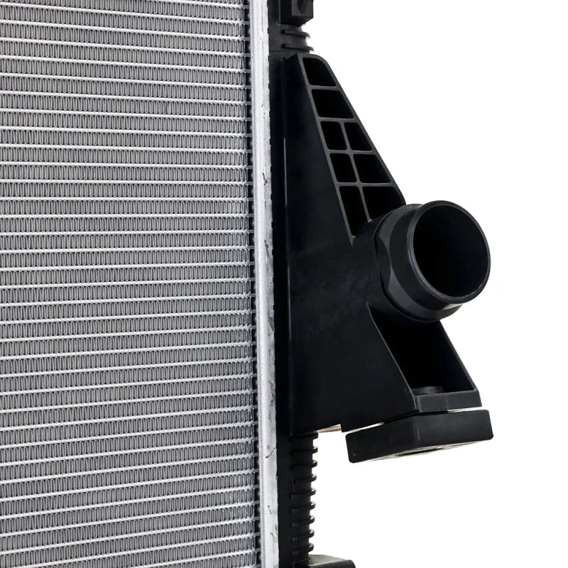 Mishimoto 11-16 Ford F250 6.7L Powerstroke Primary Plastic Radiator - Side View