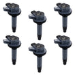 Load image into Gallery viewer, Mishimoto 11-16 Ford Mustang 3.7L Ignition Coil - 6-Pack - Side View