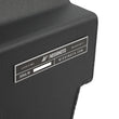 Load image into Gallery viewer, Mishimoto 11-19 Ford 6.7L Powerstroke Aluminum Degas Tank - Micro-Wrinkle Black - Side View