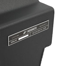 Load image into Gallery viewer, Mishimoto 11-19 Ford 6.7L Powerstroke Aluminum Degas Tank - Micro-Wrinkle Black - Side View