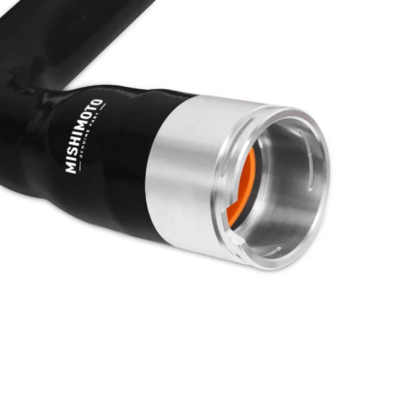 Mishimoto 11+ Chevrolet Duramax 6.6L Black Silicone Coolant Hose Kit - Side View