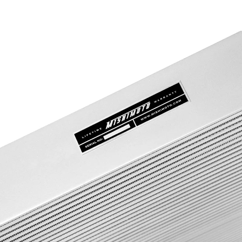 Mishimoto 11+ Chevrolet/GMC Duramax Intercooler (Silver) - Back View