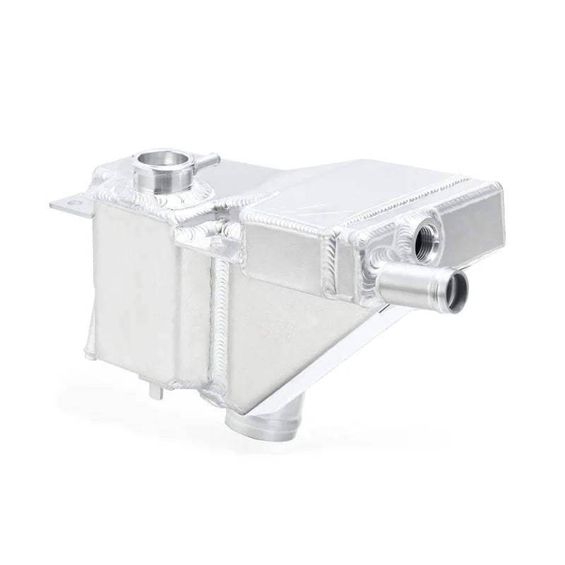 Mishimoto 11+ Ford 6.7L Powerstroke Secondary Expansion Tank - Natural - Side View