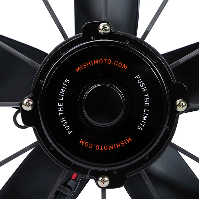 Mishimoto 11 Inch Race Line High-Flow Electric Fan - Back View