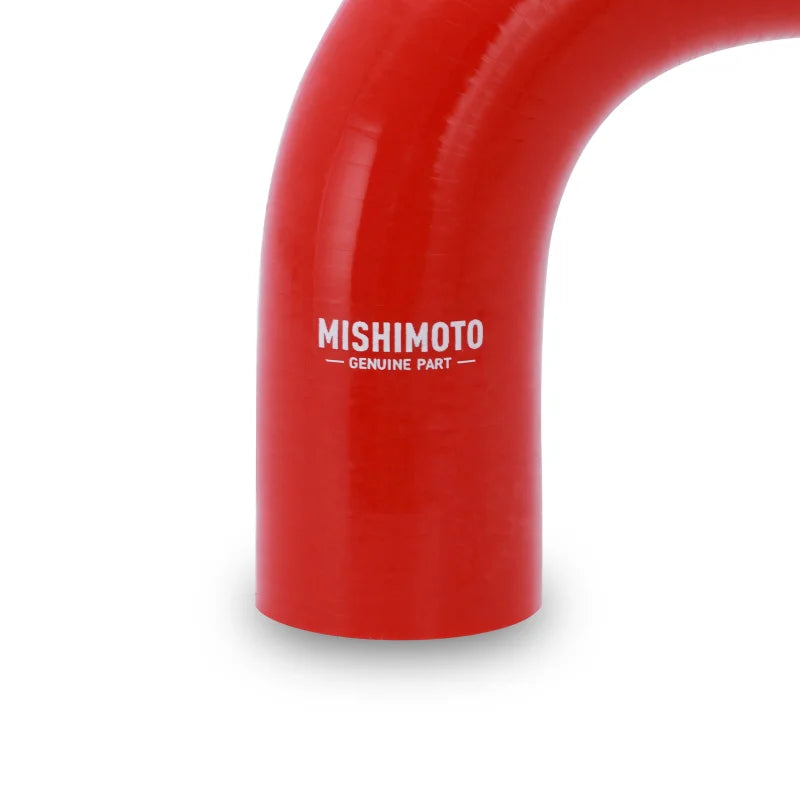 Mishimoto 12-15 Chevy Camaro SS Red Silicone Radiator Coolant Hoses - Side View