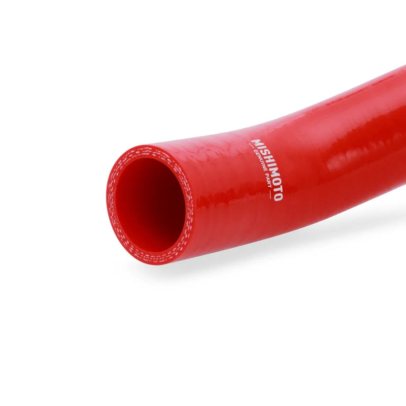 Mishimoto 12-15 Chevy Camaro SS Red Silicone Radiator Coolant Hoses - Installation View