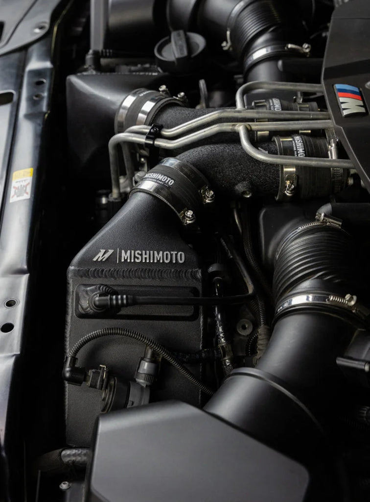 Mishimoto 12-16 BMW F10 M5 Intercooler Kit (Wrinkle Black) - Additional View 9