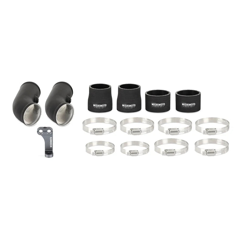Mishimoto 12-16 BMW F10 M5 Intercooler Pipe Kit Micro Wrinkle Black - Main Product View