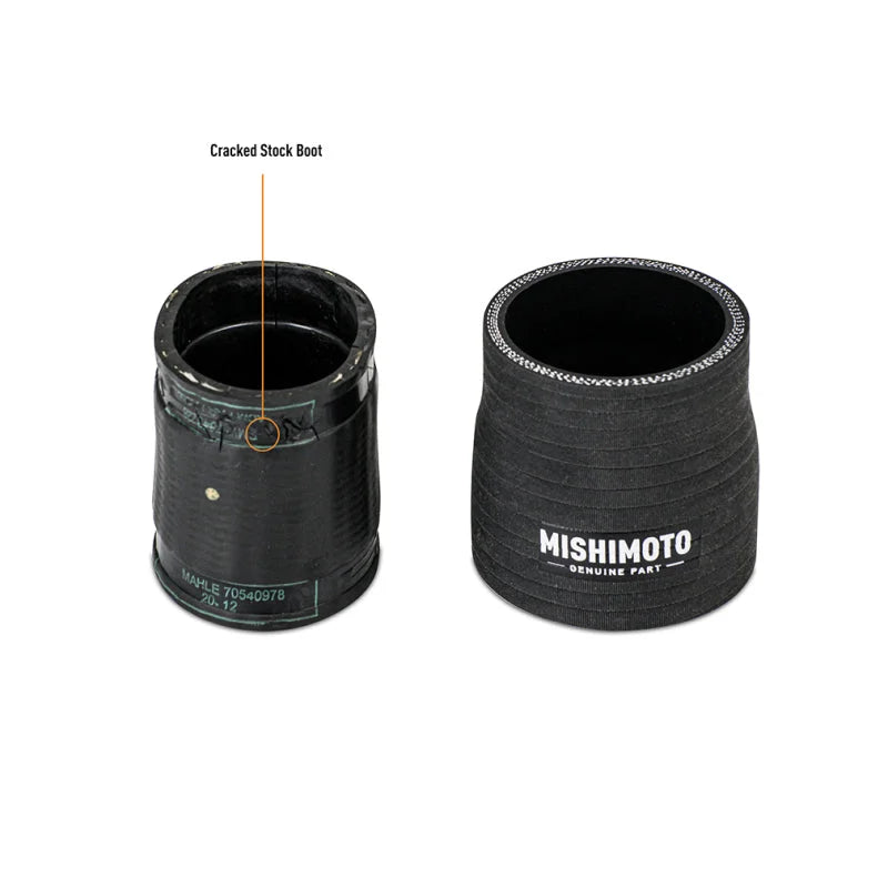 Mishimoto 12-16 BMW F10 M5 Intercooler Pipe Kit Micro Wrinkle Black - Additional View 8