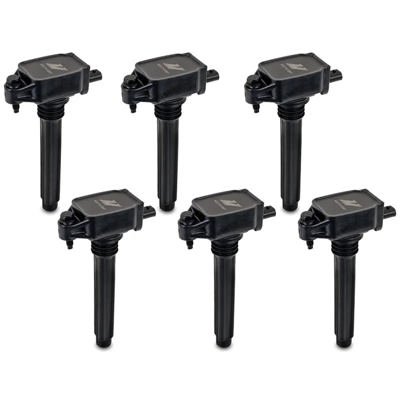 Mishimoto 12-18 Jeep Wrangler 3.6L Six Cylinder Ignition Coil Set - Side View