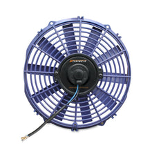 Load image into Gallery viewer, Mishimoto 12 Inch Blue Electric Fan 12V - Main Product View