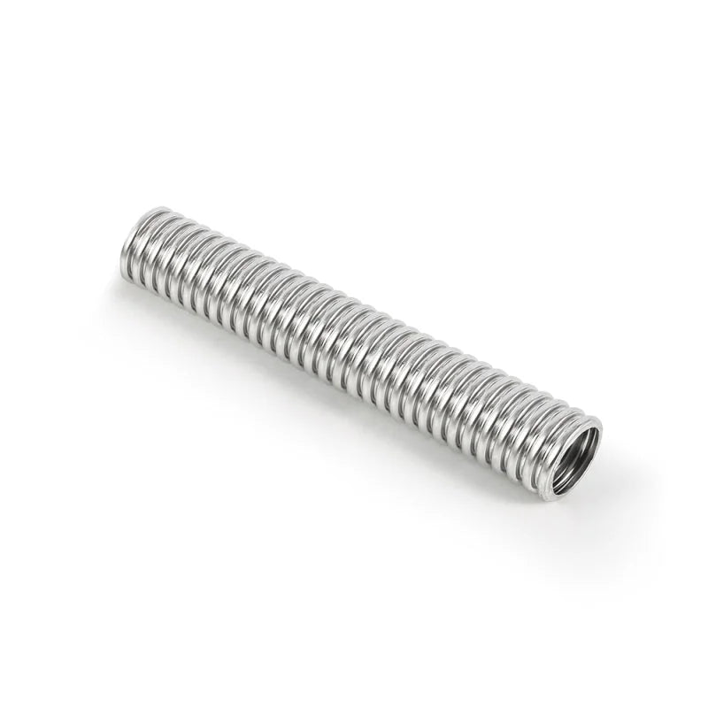 Mishimoto 12in Flexible Radiator Hose Kit Chrome - Detail View