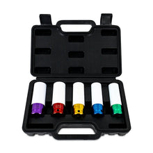 Load image into Gallery viewer, Mishimoto 1/2in. Wheel Nut Socket Set - 5pc - Main Product View