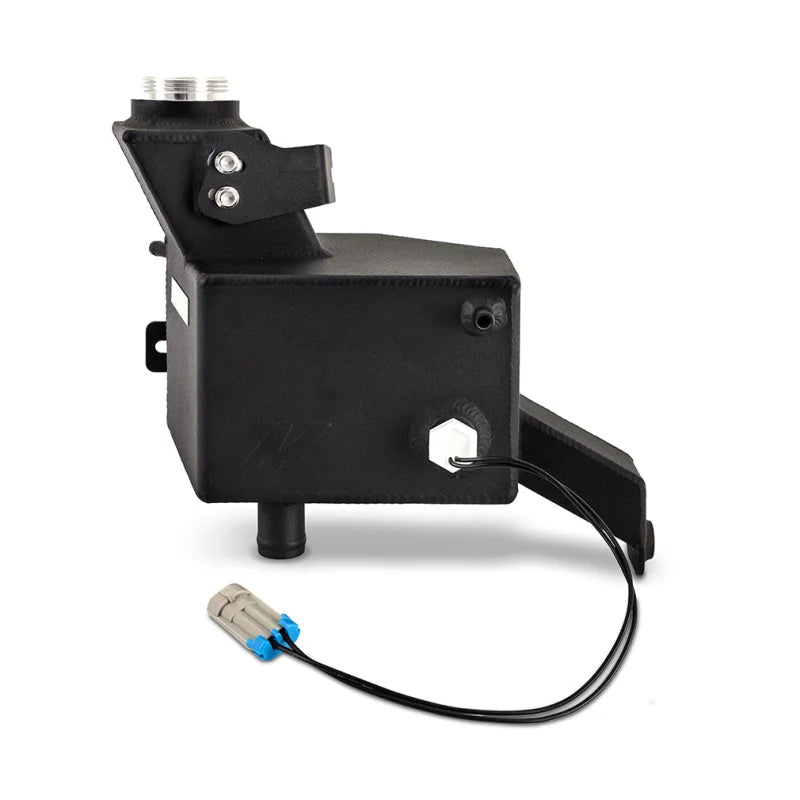 Mishimoto 13-18 Ram 6.7L Cummins Degas Tank - Black - Main Product View