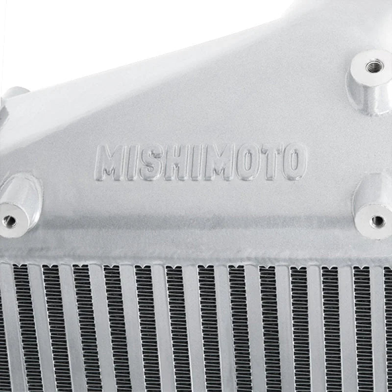 Mishimoto 13+ Dodge Cummins 6.7L Intercooler Kit - Silver - Back View