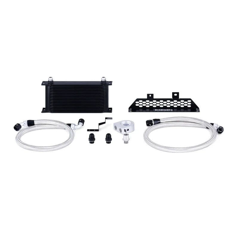 Mishimoto 13+ Ford Focus ST Non-Thermostatic Oil Cooler Kit - Black - Main Product View
