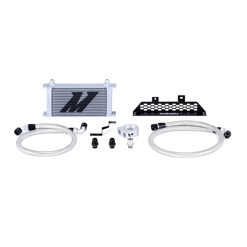 Mishimoto 13+ Ford Focus ST Non-Thermostatic Oil Cooler Kit - Silver - Main Product View