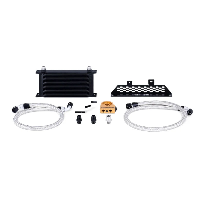 Mishimoto 13+ Ford Focus ST Thermostatic Oil Cooler Kit - Black - Main Product View