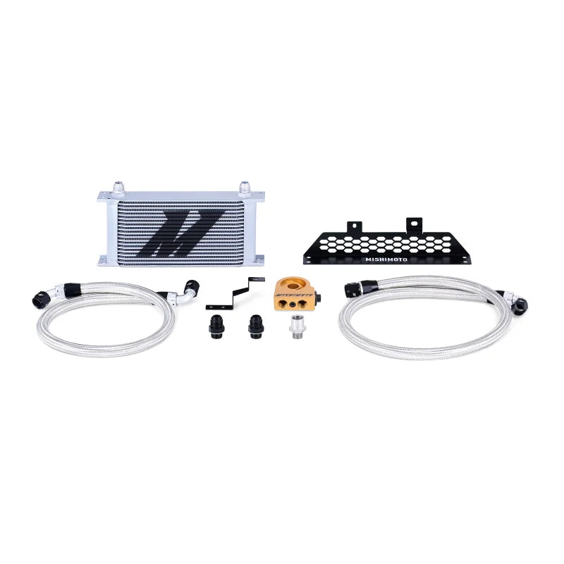Mishimoto 13+ Ford Focus ST Thermostatic Oil Cooler Kit - Silver - Main Product View
